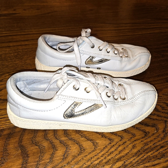 TRETORN® NYLITE 2 PLUS LEATHER SNEAKERS - Picture 1 of 7